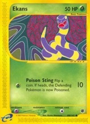 Ekans 108/165 - Expedition Base Set - Poke-Collect