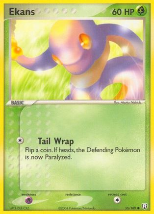 Ekans 55/109 - Team Rocket Returns Reverse Holofoil - Poke-Collect