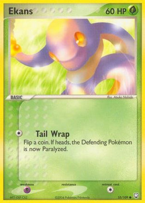 Ekans 55/109 - Team Rocket Returns Reverse Holofoil - Poke-Collect