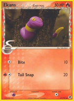Ekans (Delta Species) 47/101 - Dragon Frontiers Reverse Holofoil - Poke-Collect