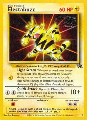 Electabuzz 2/53 - Wizards Black Star Promos - Poke-Collect