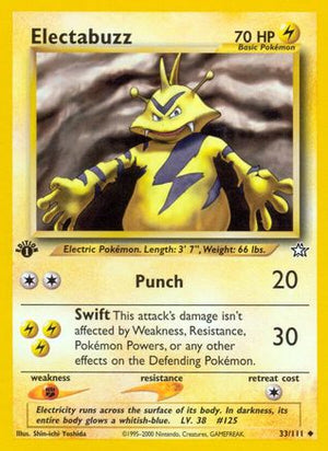 Electabuzz 33/111 - Neo Genesis Unlimited - Poke-Collect