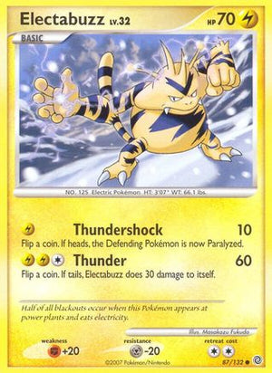 Electabuzz 87/132 - Secret Wonders Reverse Holofoil - Poke-Collect