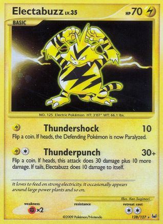 Electabuzz 128/127 - Platinum Holofoil - Poke-Collect