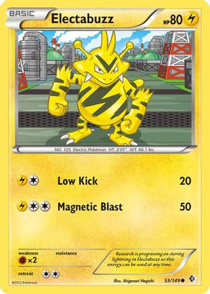 Electabuzz 53/149 - Boundaries Crossed Reverse Holofoil - Poke-Collect