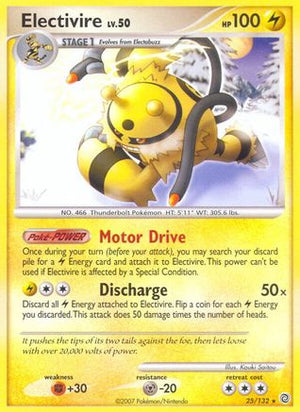 Electivire 25/132 - Secret Wonders Reverse Holofoil - Poke-Collect