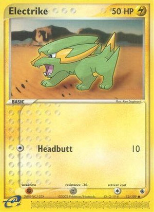 Electrike - 52/109 52/109 - Ruby and Sapphire - Poke-Collect