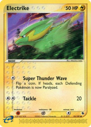 Electrike 53/109 - Ruby & Sapphire Reverse Holofoil - Poke-Collect