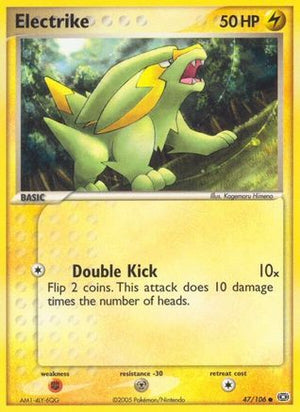 Electrike - 047/106 47/106 - Emerald Reverse Holofoil
