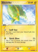 Electrike 52/100 - Crystal Guardians Reverse Holofoil - Poke-Collect