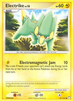 Electrike 81/123 - Mysterious Treasures Reverse Holofoil - Poke-Collect