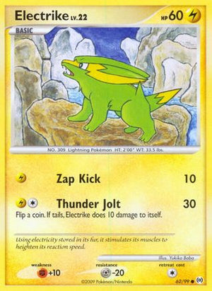 Electrike 62/99 - Arceus Reverse Holofoil - Poke-Collect