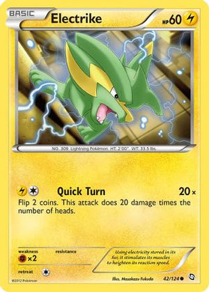 Electrike (42) 42/124 - Dragons Exalted - Poke-Collect