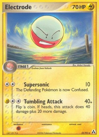 Electrode 32/92 - Legend Maker Reverse Holofoil - Poke-Collect