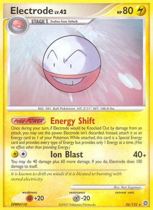 Electrode 26/132 - Secret Wonders Reverse Holofoil - Poke-Collect