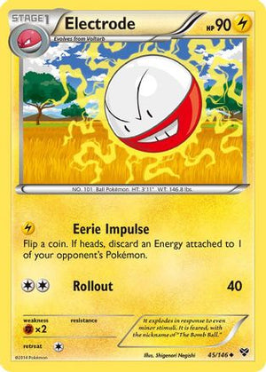 Electrode 45/146 - XY Reverse Holofoil - Poke-Collect