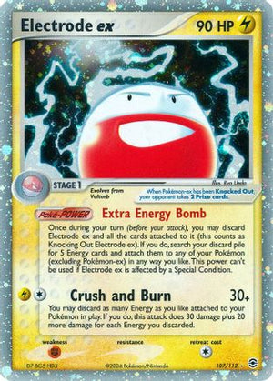 Electrode ex 107/112 - FireRed & LeafGreen Holofoil - Poke-Collect