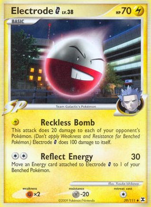 Electrode G 39/111 - Rising Rivals Reverse Holofoil - Poke-Collect