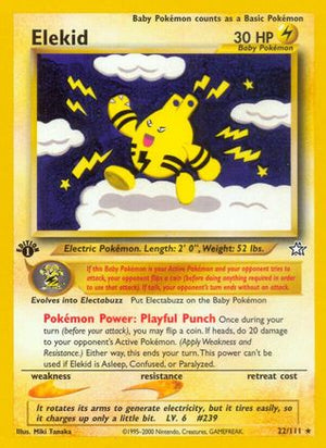 Elekid 22/111 - Neo Genesis Unlimited - Poke-Collect
