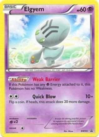 Elgyem - BW55 BW55/101 - Black and White Promos - Poke-Collect