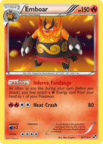 Emboar (20) 20/114 - Black and White Holofoil - Poke-Collect