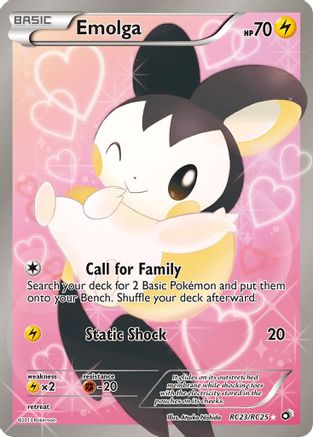Emolga RC23/113 - Legendary Treasures Holofoil - Poke-Collect