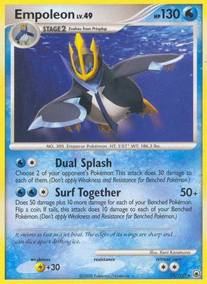 Empoleon 17/100 - Majestic Dawn Reverse Holofoil - Poke-Collect