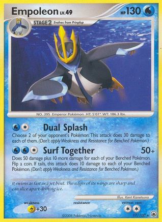 Empoleon 17/100 - Majestic Dawn Reverse Holofoil - Poke-Collect
