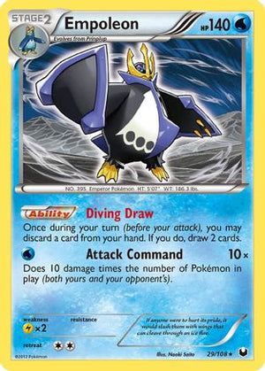 Empoleon 29/108 - Dark Explorers Holofoil - Poke-Collect