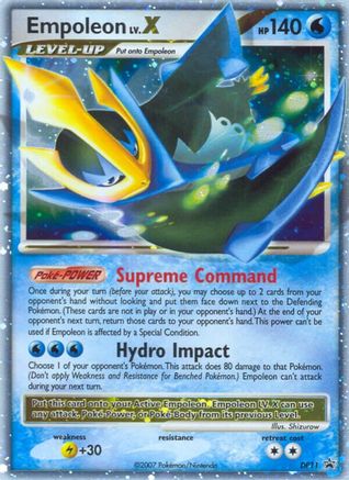 Empoleon LV.X DP11/56 - DP Black Star Promos Holofoil - Poke-Collect