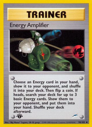 Energy Amplifier 98/105 - Neo Destiny 1st Edition - Poke-Collect
