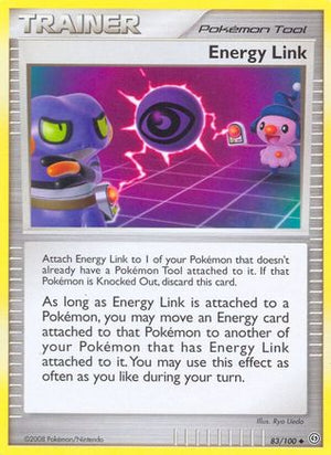 Energy Link 83/100 - Stormfront Reverse Holofoil