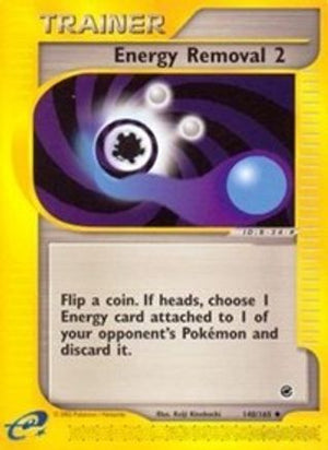 Energy Removal 2 140/165 - Expedition Reverse Holofoil