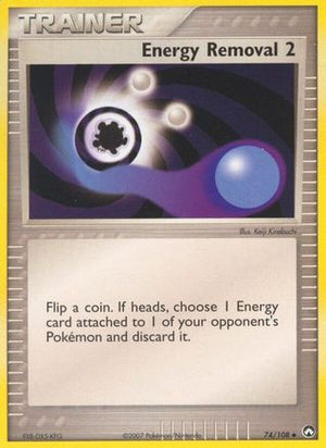Energy Removal 2 74/108 - Power Keepers Reverse Holofoil - Poke-Collect