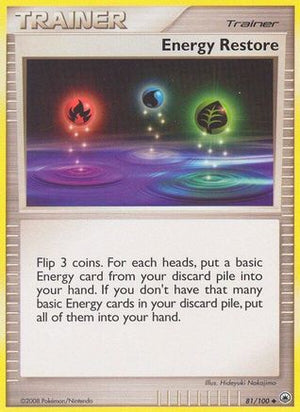 Energy Restore 81/100 - Majestic Dawn Reverse Holofoil - Poke-Collect