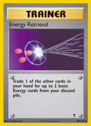Energy Retrieval 107/110 - Legendary Collection Reverse Holofoil - Poke-Collect
