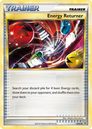 Energy Returner 74/95 - Unleashed Reverse Holofoil - Poke-Collect