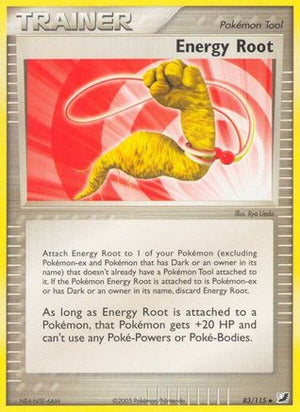Energy Root 83/115 - Unseen Forces Reverse Holofoil - Poke-Collect
