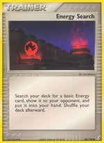 Energy Search 86/100 - Crystal Guardians Reverse Holofoil - Poke-Collect