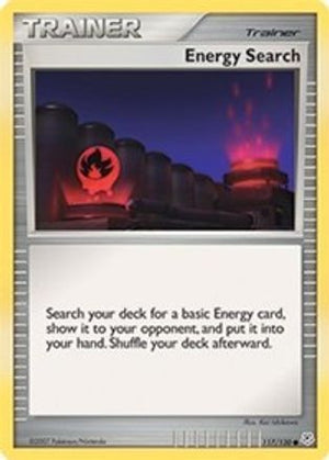 Energy Search 117/130 - Diamond and Pearl Reverse Holofoil - Poke-Collect