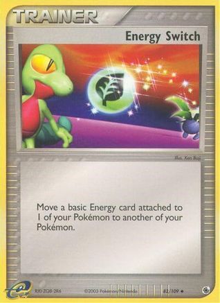 Energy Switch 82/109 - Ruby and Sapphire Reverse Holofoil - Poke-Collect