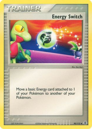 Energy Switch 90/112 - FireRed & LeafGreen Reverse Holofoil - Poke-Collect