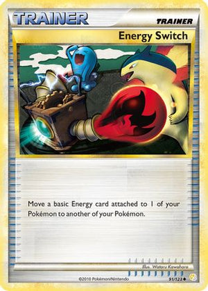 Energy Switch 91/123 - HeartGold SoulSilver Reverse Holofoil - Poke-Collect