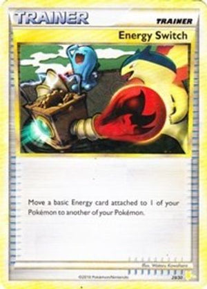Energy Switch (Raichu) 29 - HGSS Trainer Kit Gyarados & Raichu - Poke-Collect