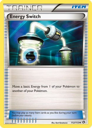 Energy Switch 112/113 - Legendary Treasures Reverse Holofoil - Poke-Collect