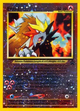 Entei 34/53 - Wizards Black Star Promos Reverse Holofoil - Poke-Collect
