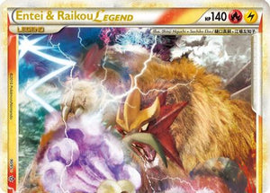Entei & Raikou LEGEND 90/95 - HSUnleashed Holofoil - Poke-Collect