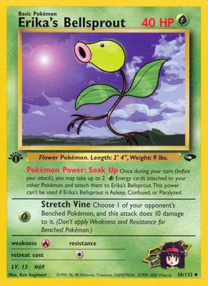 Erika's Bellsprout 38/132 - Gym Challenge Unlimited - Poke-Collect