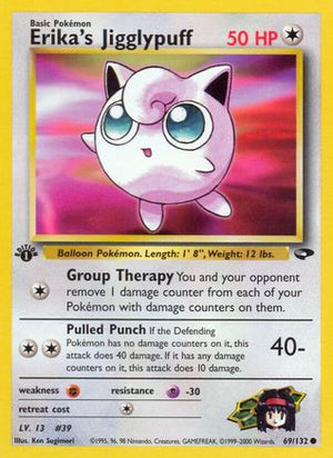 Erika's Jigglypuff 69/132 - Gym Challenge Unlimited - Poke-Collect