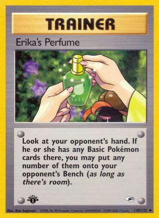 Erika's Perfume 110/132 - Gym Heroes 1st Edition - Poke-Collect